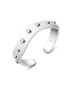 Toe Ring Wave with Dots TR-123